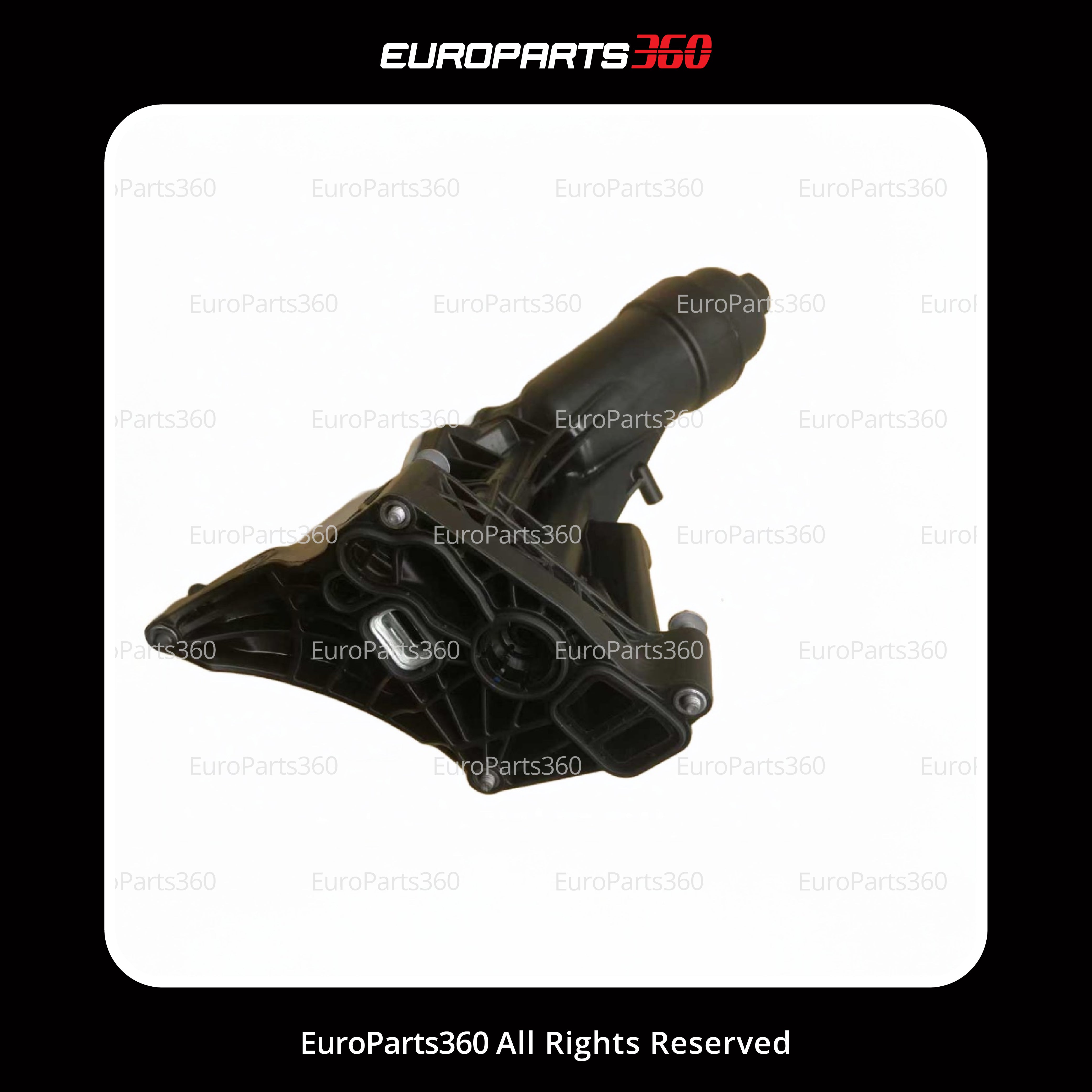 Bmw 1 3 5 X3 X4 X5 Series Engine Oil Cooler With Oil Filter Housing 11428596283 - Europarts360