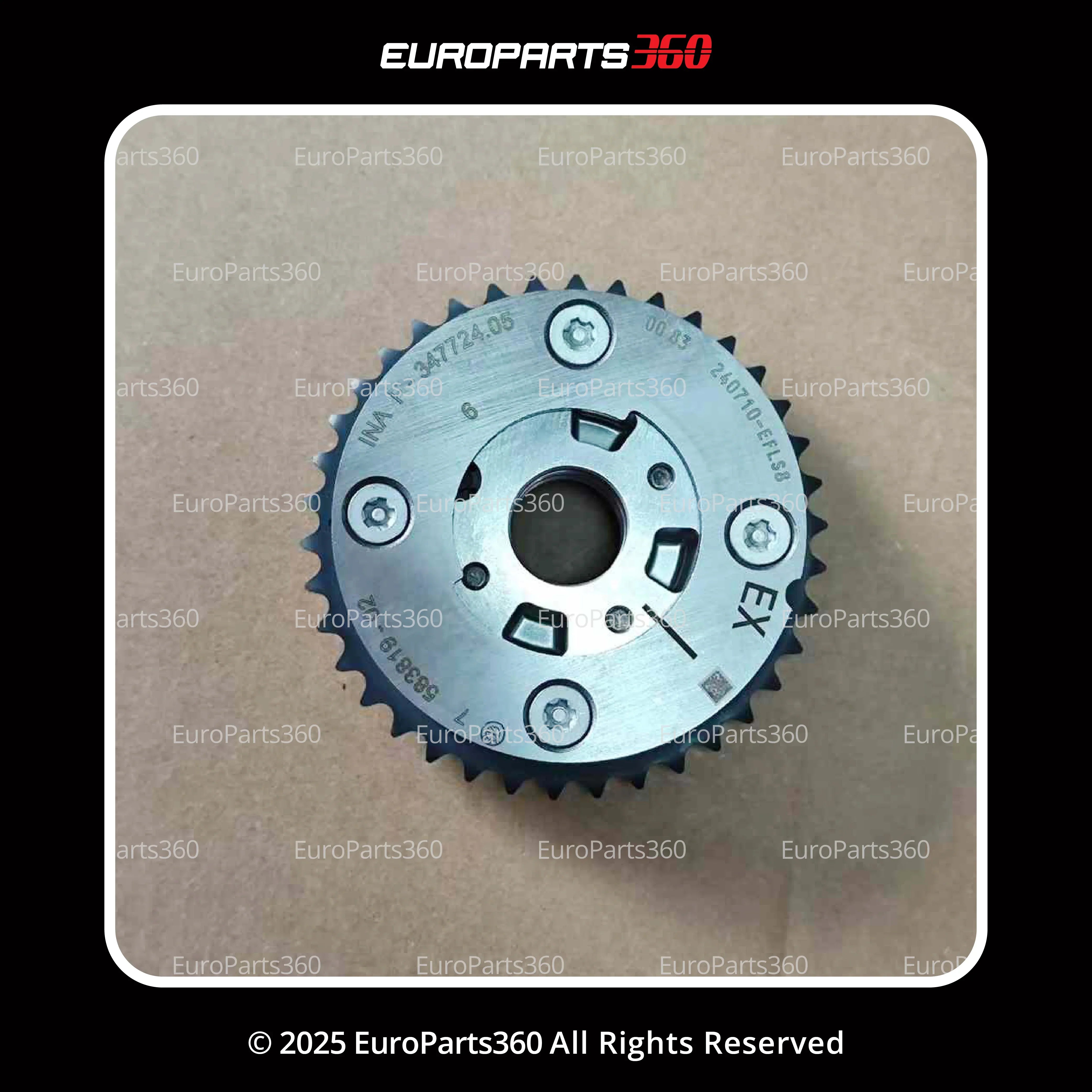 Bmw 2 3 4 5 X1 X3 X4 X5 Z4 Series Camshaft Adjustment Sprocket Inlet and Outlet 11367583818 - Europarts360