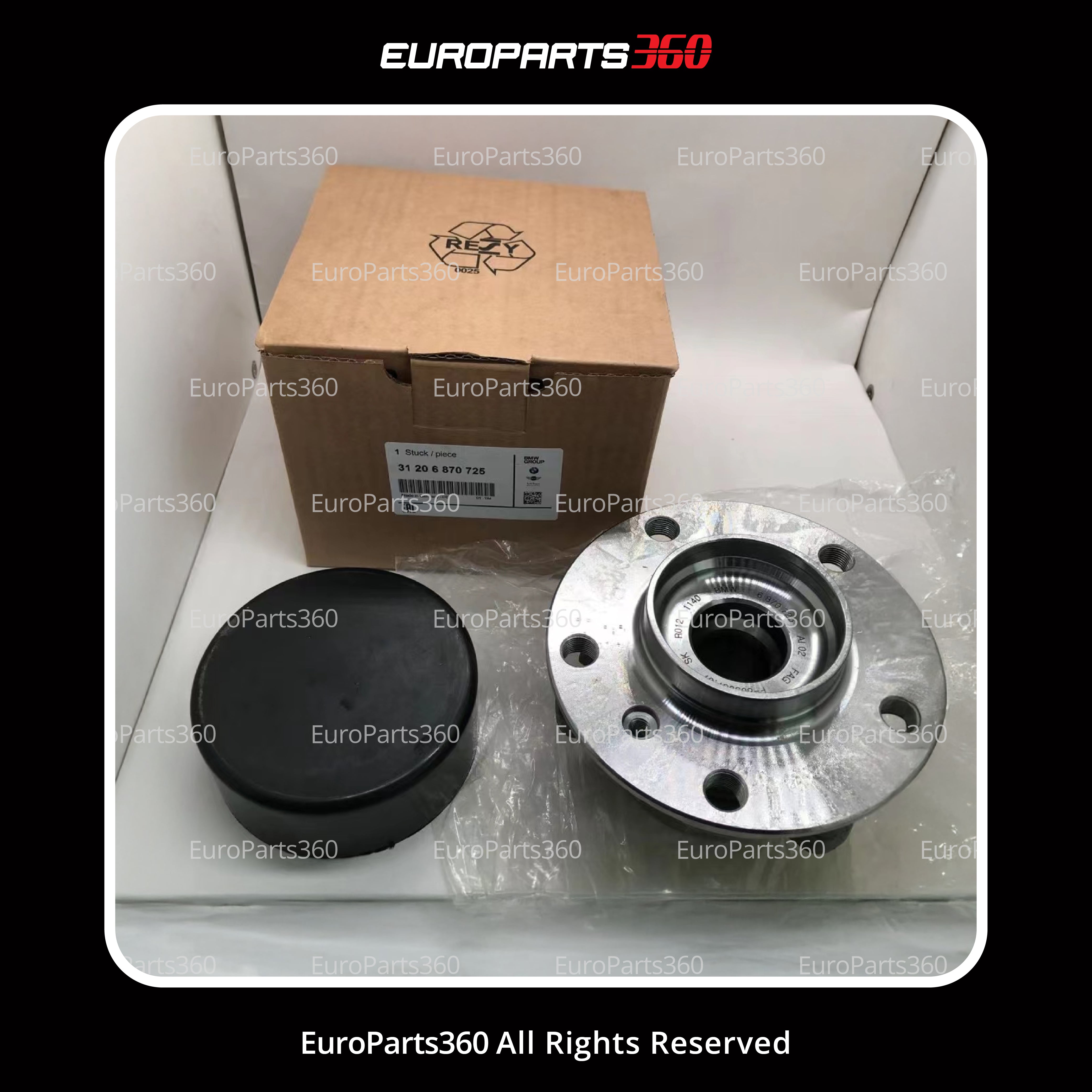 Bmw 5 Series F10 F11 Front Wheel Hub Bearing for Left or Right Side 31206870725 - Europarts360