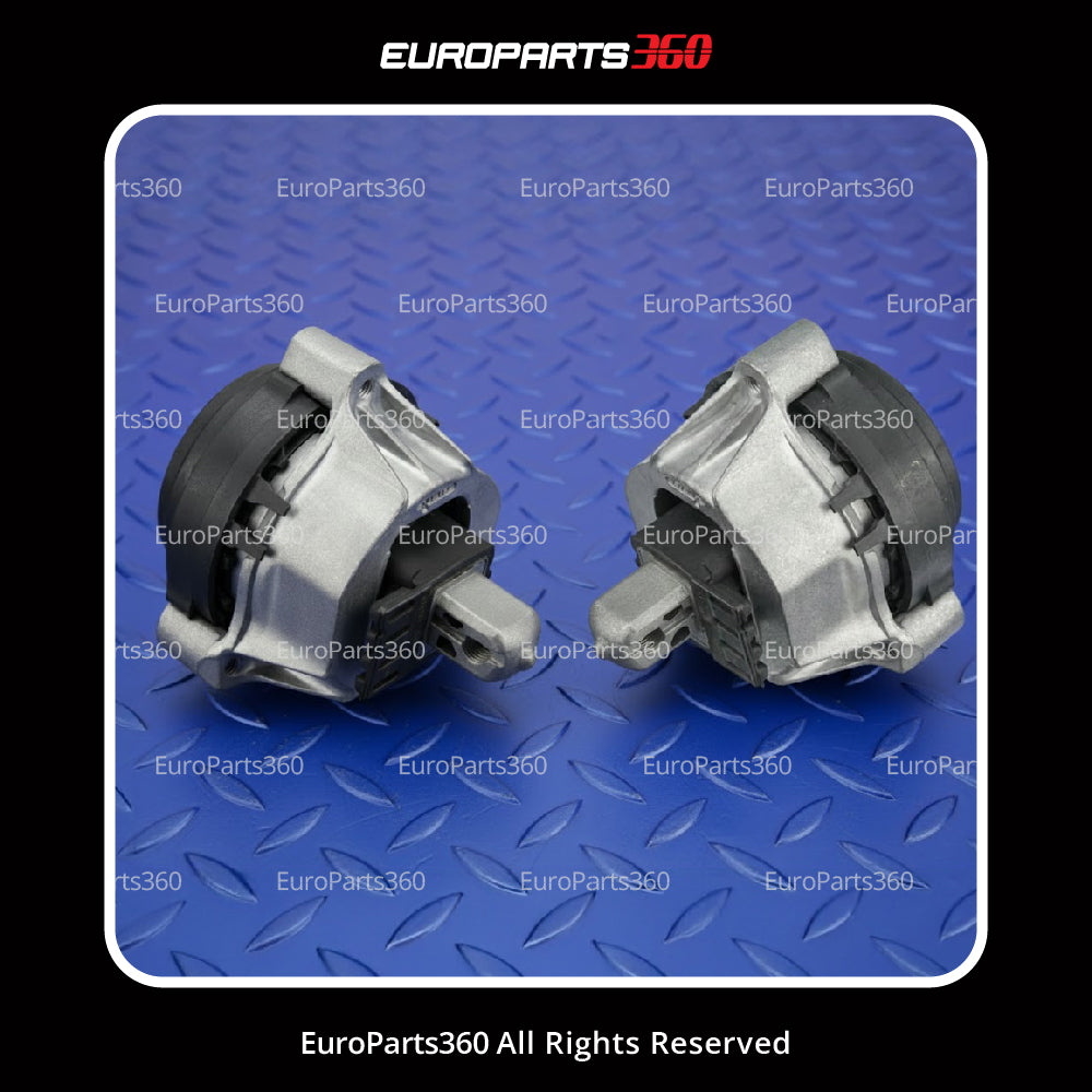 Bmw 530e 530i Engine Mount Set Left and Right 22116860487 22116860488 Genuine -OEM- Europarts360