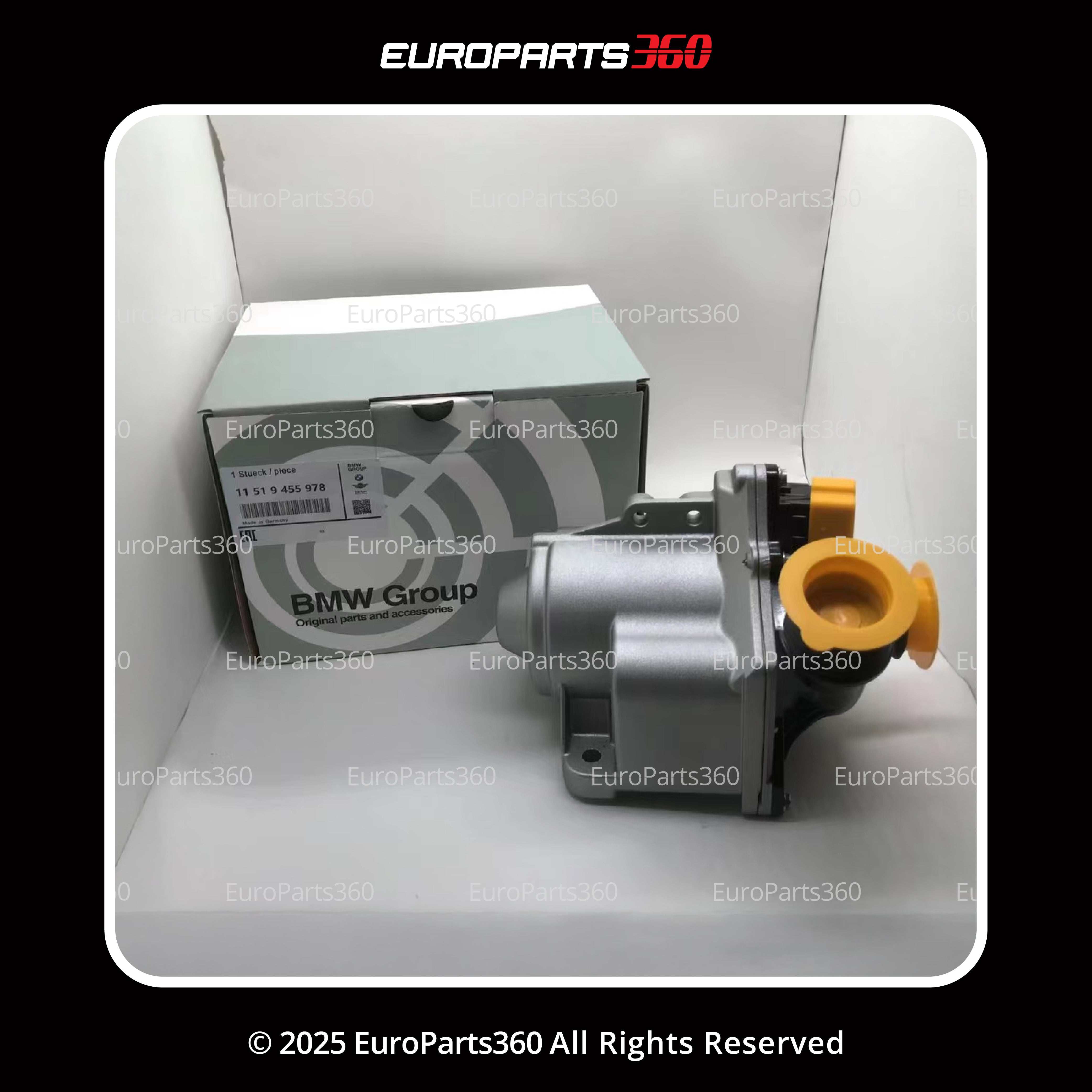 Bmw 535i 535x N54 N55 3.0l Electric Water Pump Coolant Pump 11519455978 - Europarts360