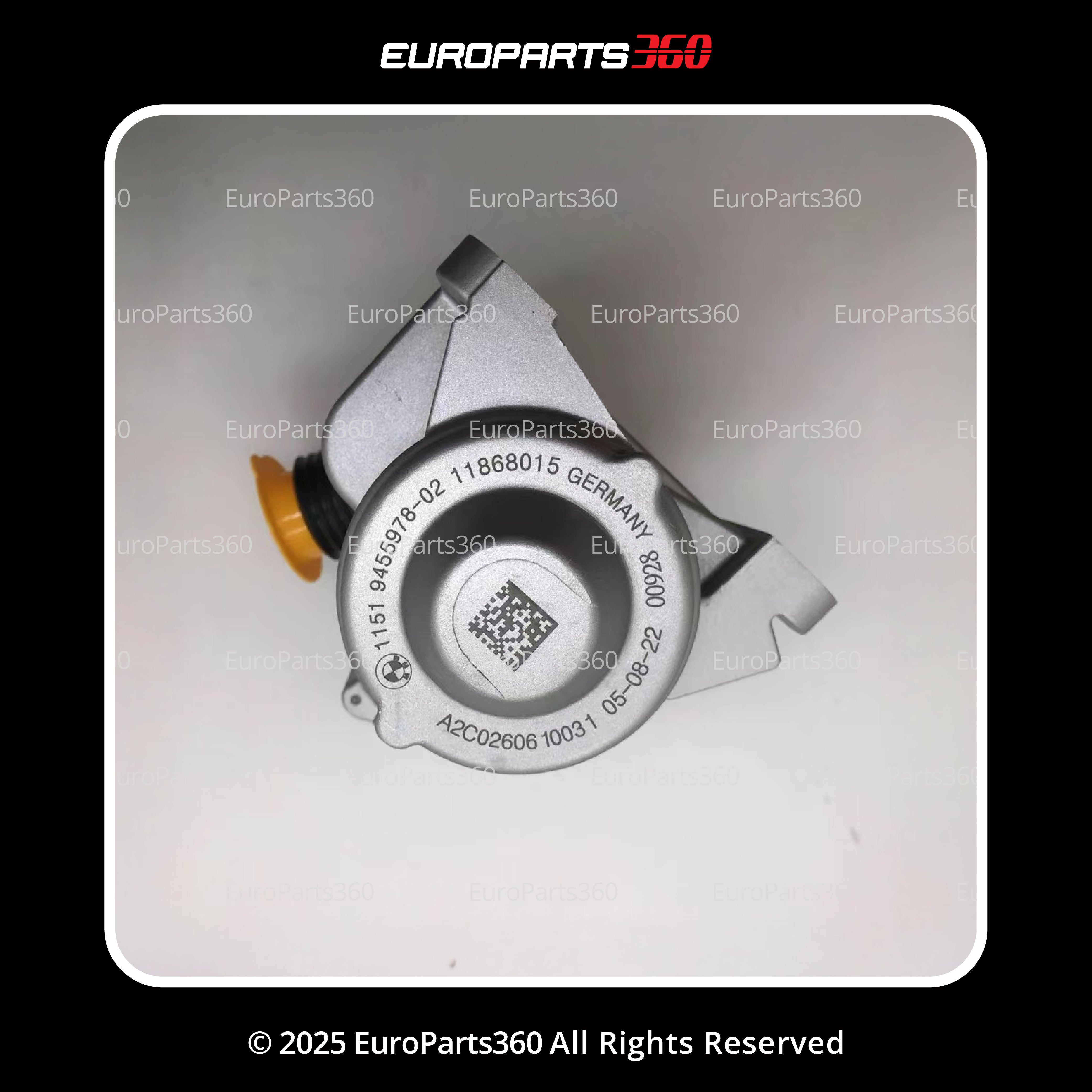 Bmw 535i 535x N54 N55 3.0l Electric Water Pump Coolant Pump 11519455978 - Europarts360