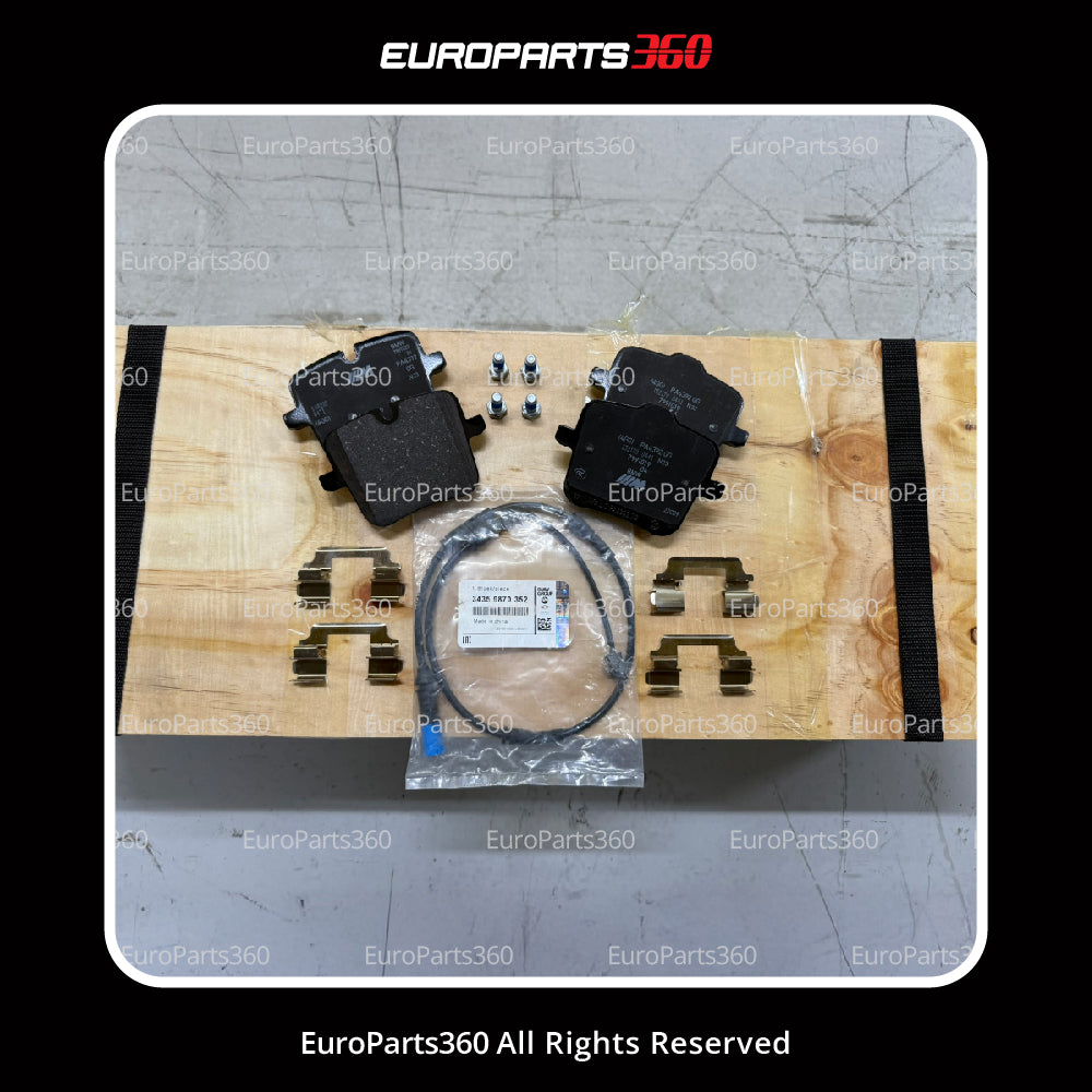 Bmw M5 M8 Gran Coupe X5 X6 Rear Brake Pads Set With Sensors 34217991043 Genuine -OEM- Europarts360