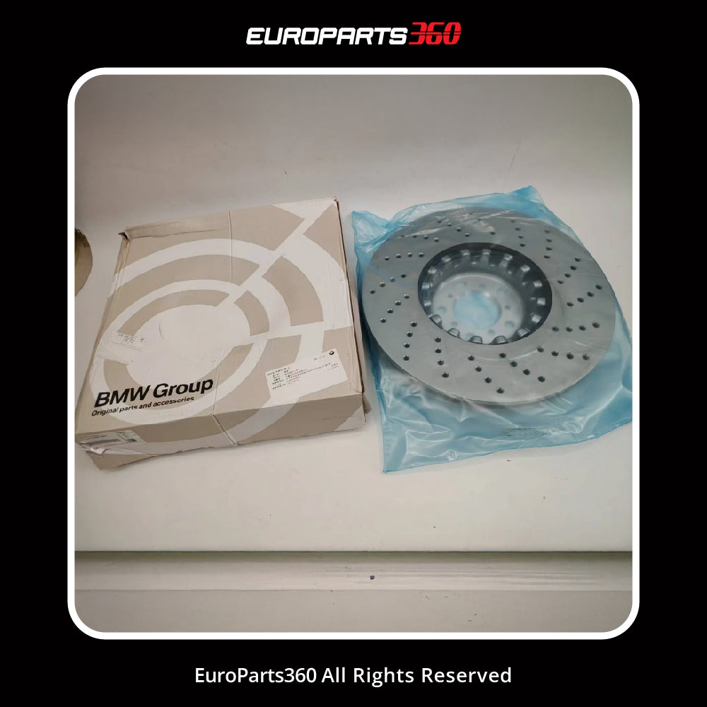 Bmw X3 X4 X5 X6 Front Brake Rotors Set of Two 34118054825 34118054826 - Europarts360