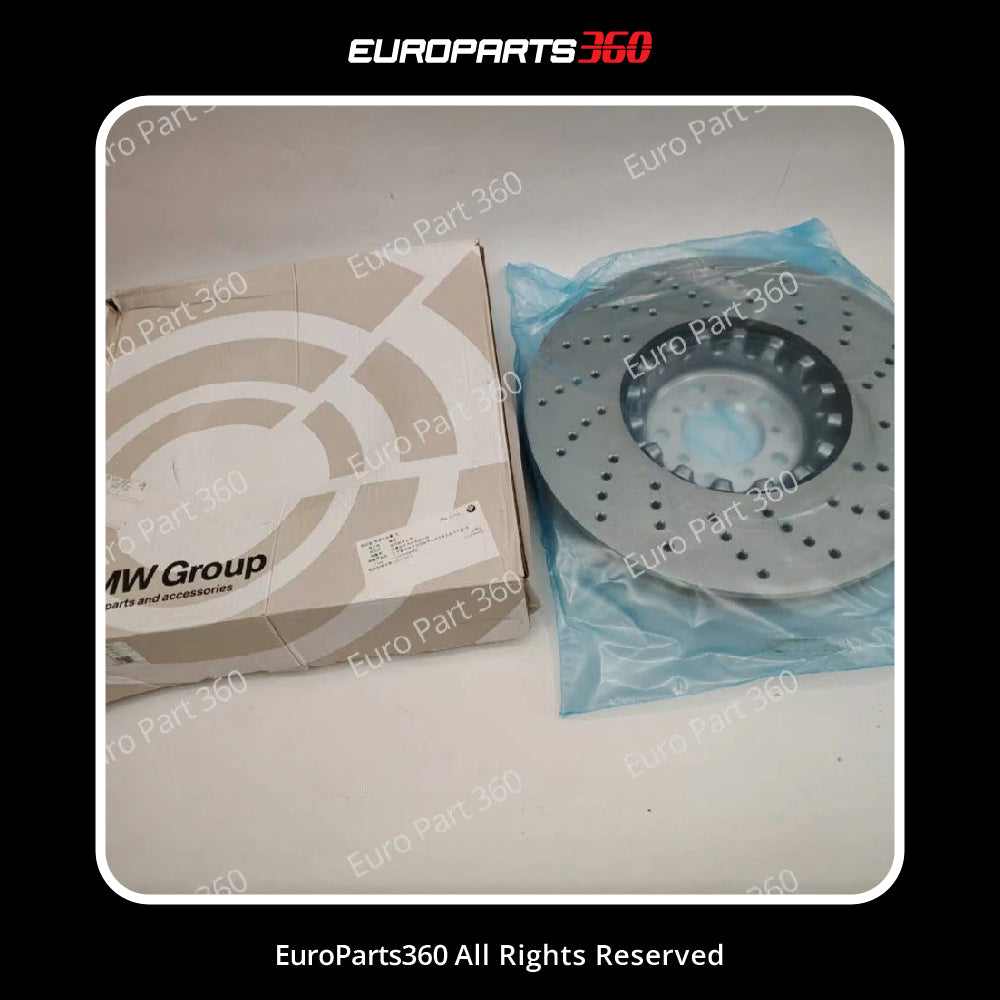 Bmw X3 X4 X5 X6 Front Brake Rotors Set of Two 34118054825 34118054826 - Europarts360