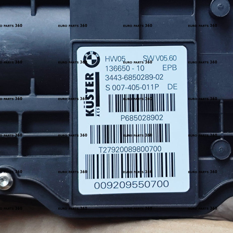 Bmw X5 E70 E70 Lci X6 E71 E72 Hybrid Parking Brake Actuator With Control Unit 34436850289 - Europarts360