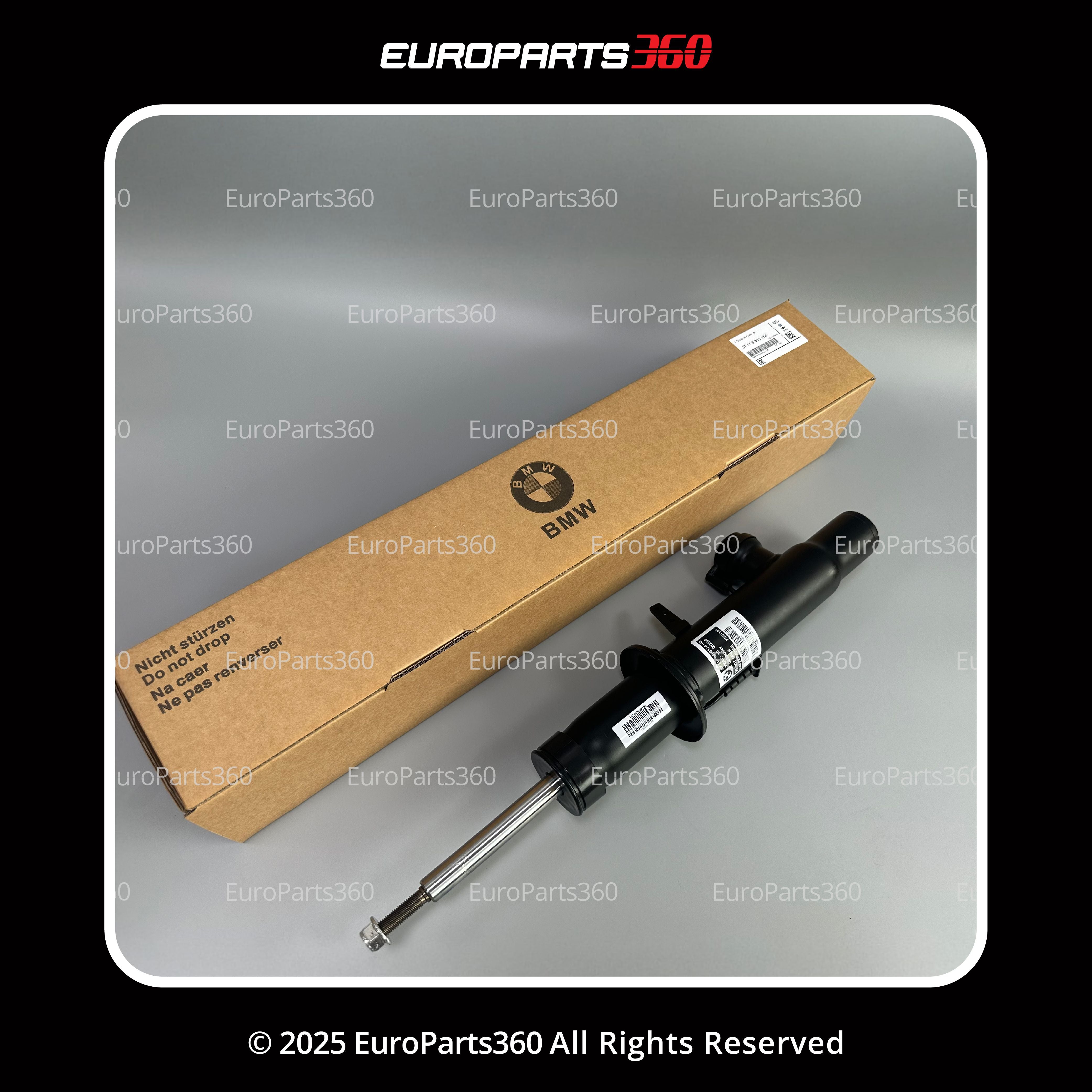 Bmw X5 F15 X6 F16 Front Shock Absorber With Vdc Set for Left and Right Side 37106875083, 37106875084 - Europarts360