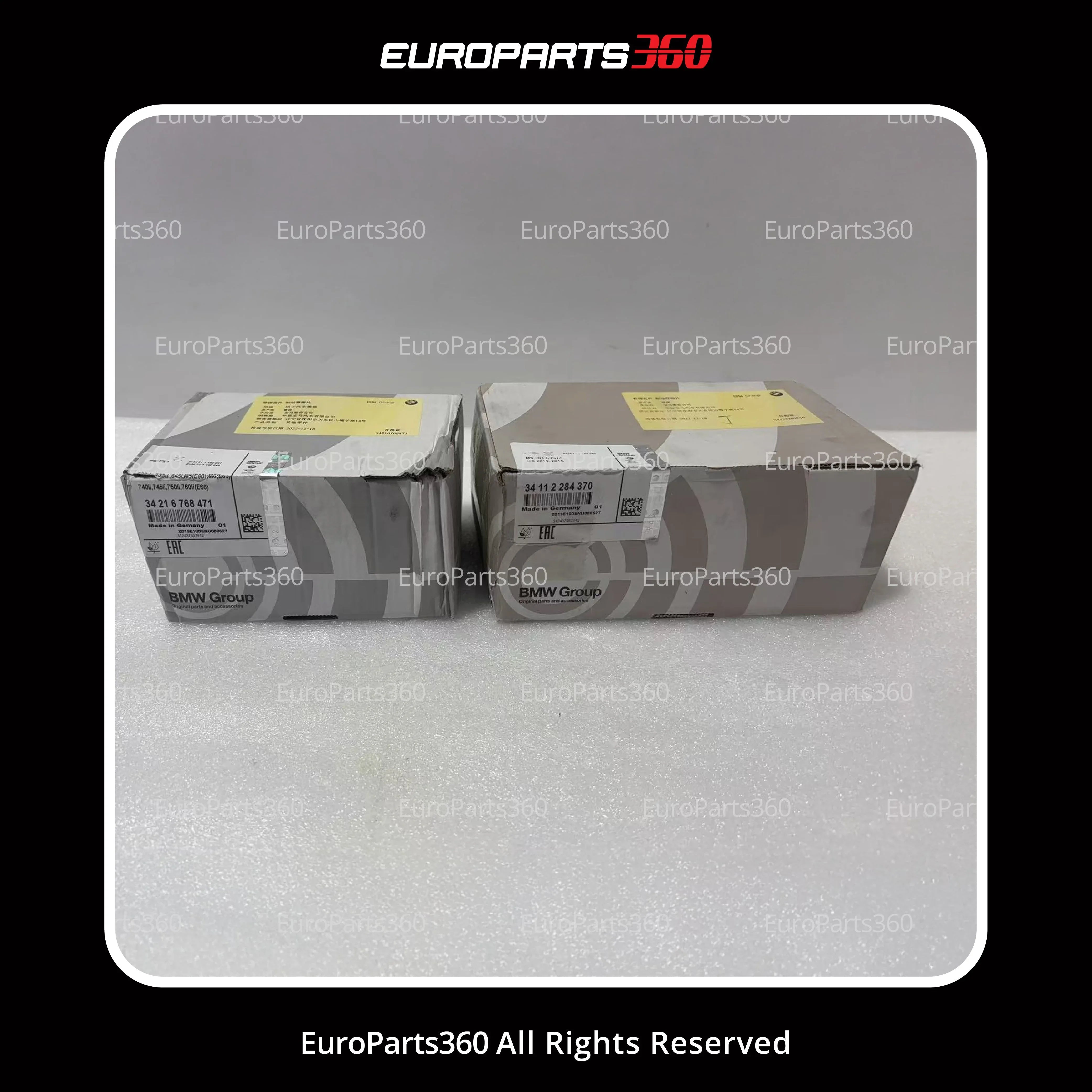 Bmw X5 M X6 M Front and Rear Brake Pads Set 2014 - 2019 7852969 6794879 - Europarts360