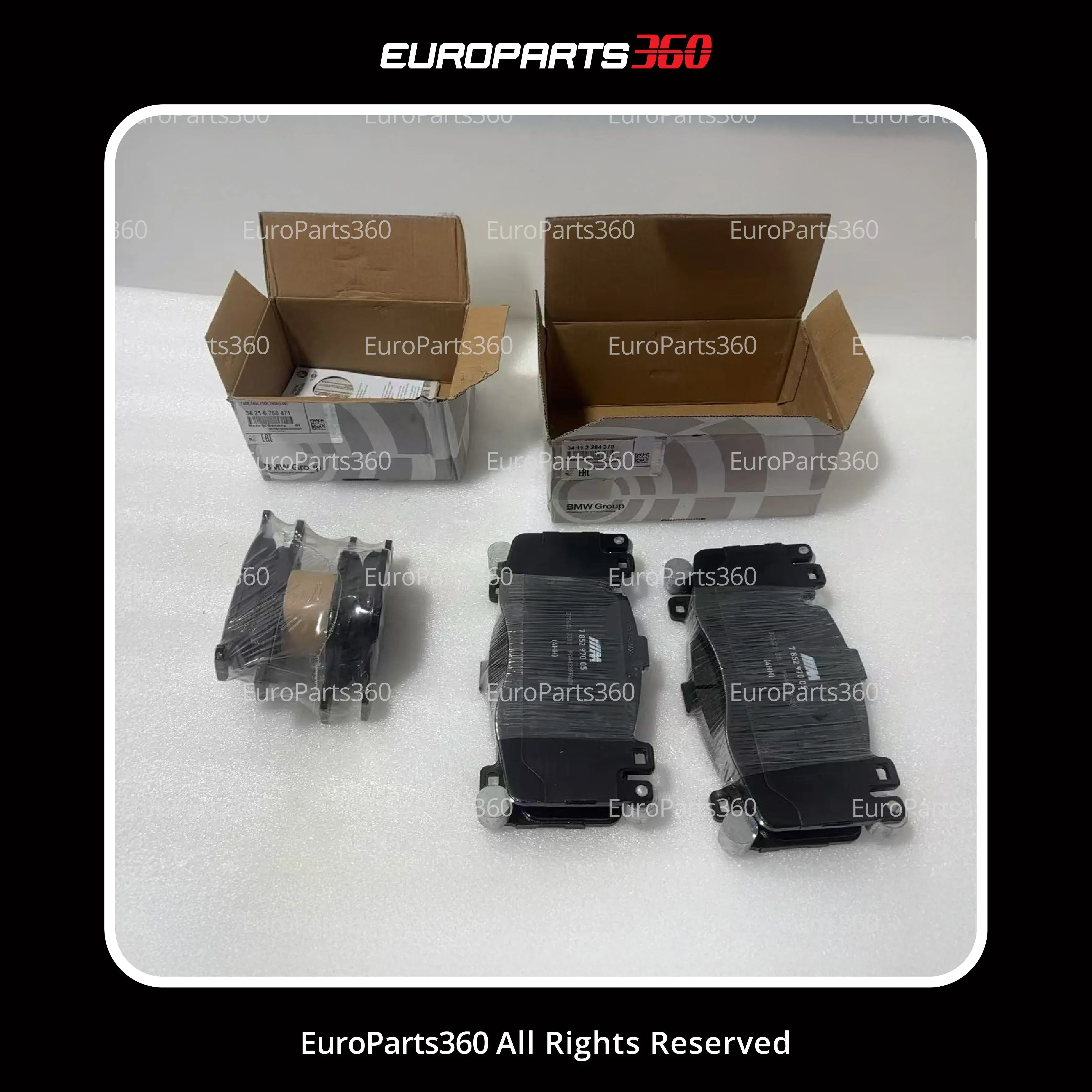 Bmw X5 M X6 M Front and Rear Brake Pads Set 2014 - 2019 7852969 6794879 - Europarts360