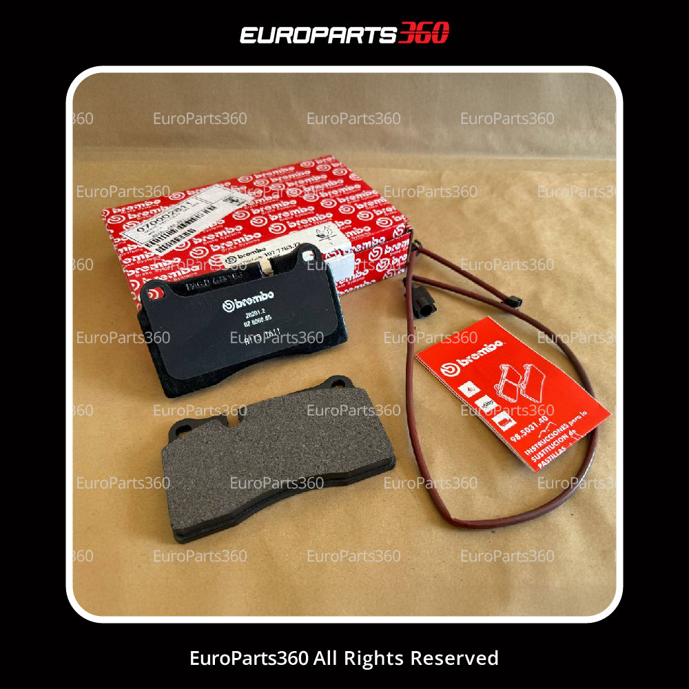 Ferrari California T Rear Brake Pads Kit With Sensors 70003463 Genuine -OEM- Europarts360