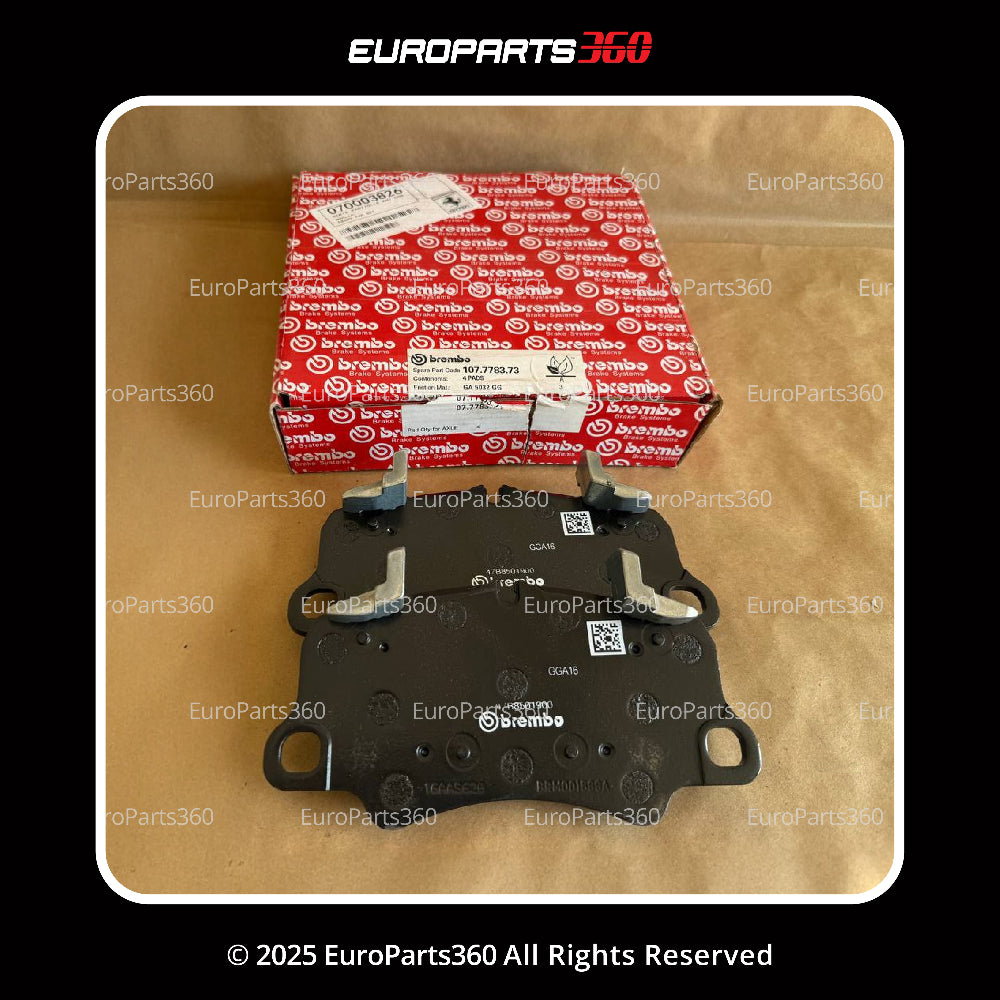 FERRARI F8 488 GTB PISTA SPIDER FRONT BRAKE PADS SET WITH SENSORS 70003826 - Europarts360