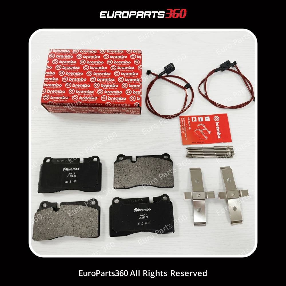 Ferrari California Front and Rear Brake Pads Kit With Sensors 70003110 / 70002811