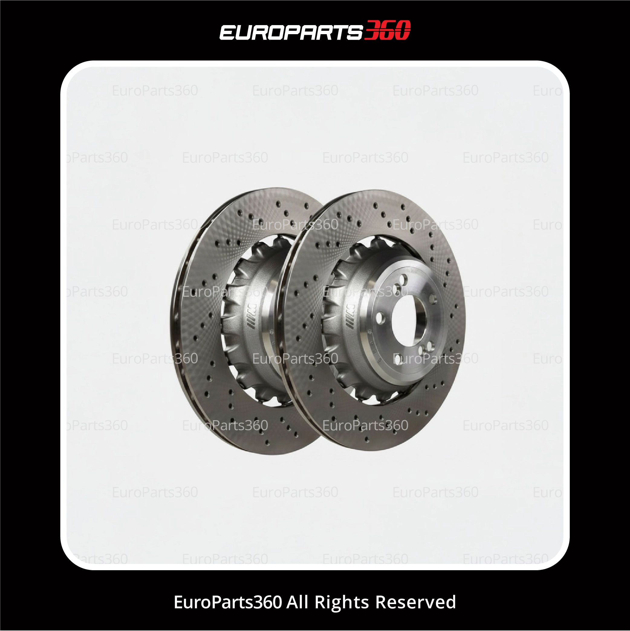 Genuine BMW X5M X6M Rear Brake Discs 34212284903 & 34212284904 14-19 Europarts360