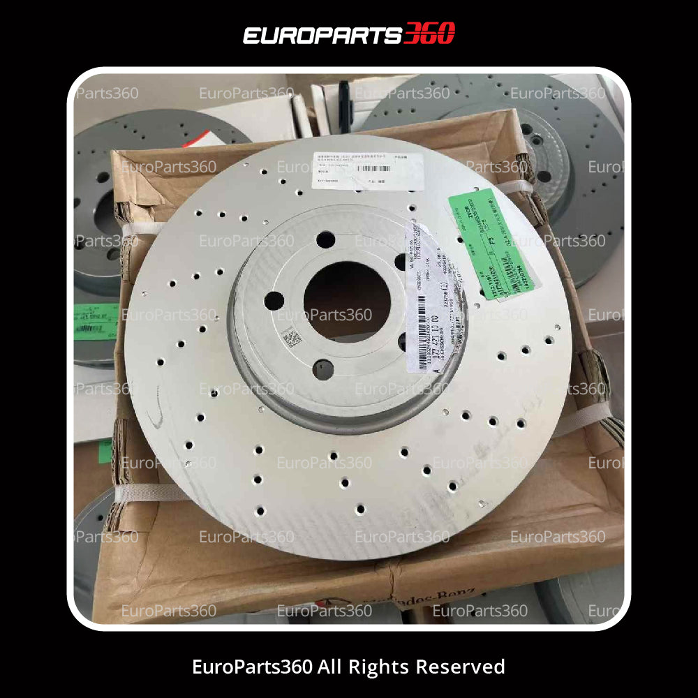 Genuine Mercedes Benz a Cla Gla Amg Front Brake Rotor A1774211000 Genuine -OEM- Europarts360