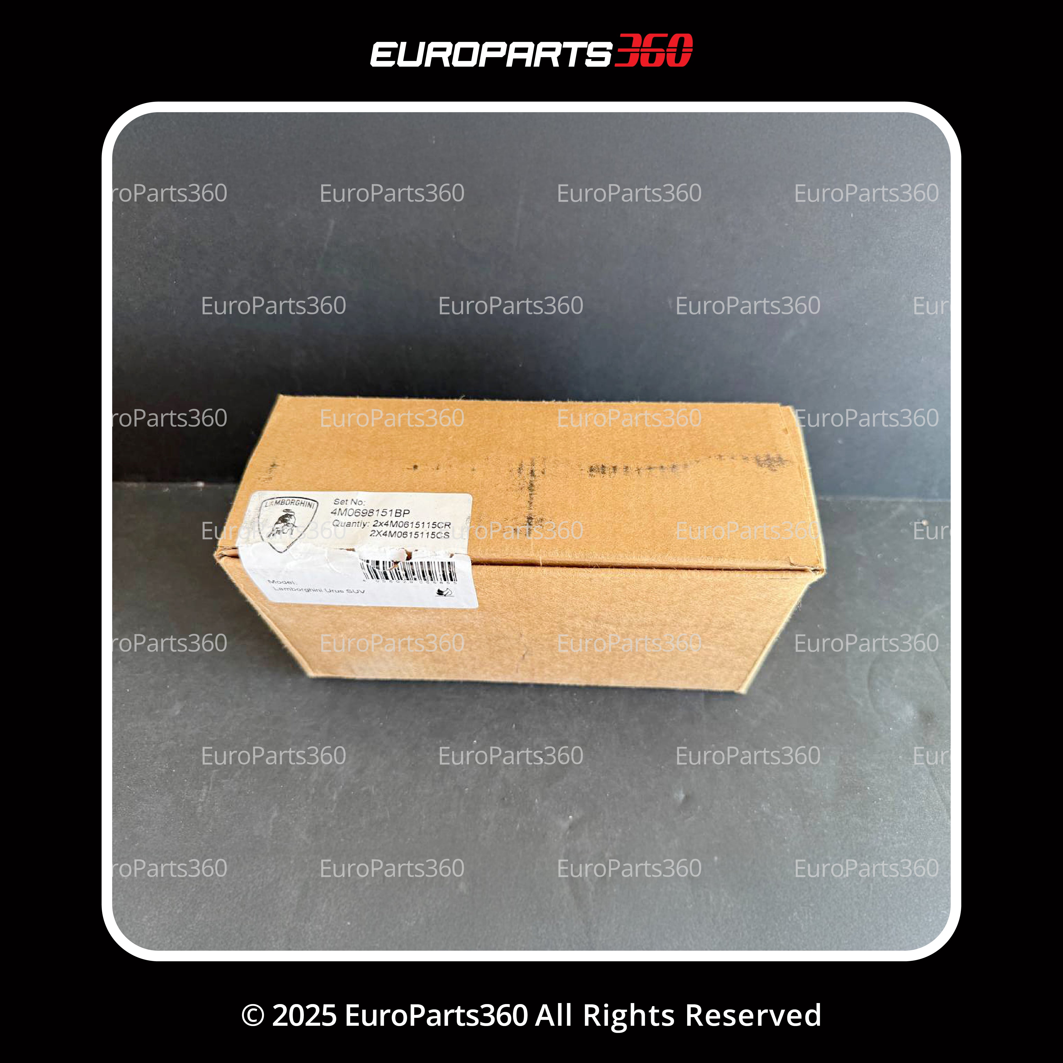 LAMBORGHINI URUS FRONT BRAKE PADS SET WITH SENSORS 4M0698151BP - Europarts360