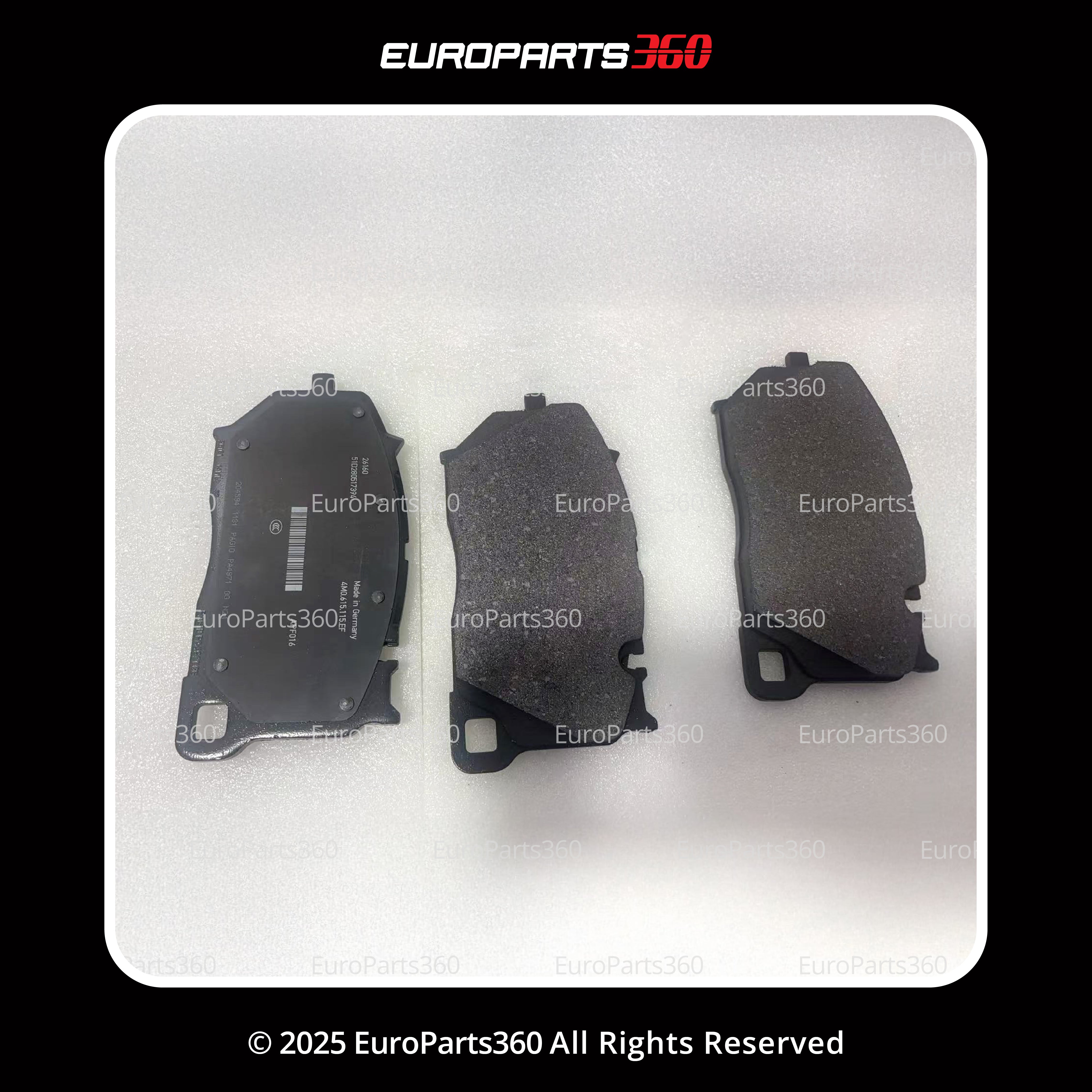 LAMBORGHINI URUS FRONT BRAKE PADS SET WITH SENSORS 4M0698151BQ 2021-2024 - Europarts360