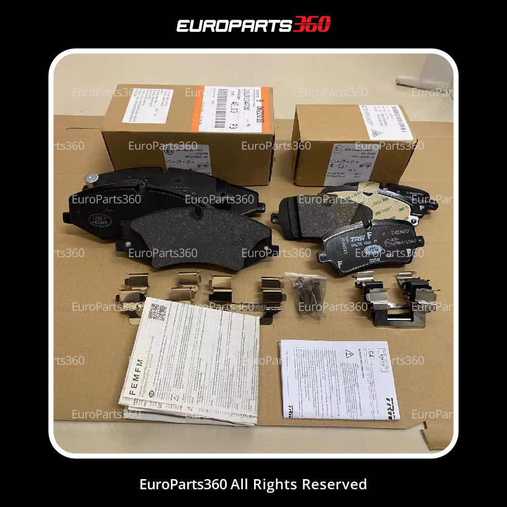 Land Rover Discovery,Sport Front and Rear Brake Pads With Sensors LR108260, LR134700 - Europarts360