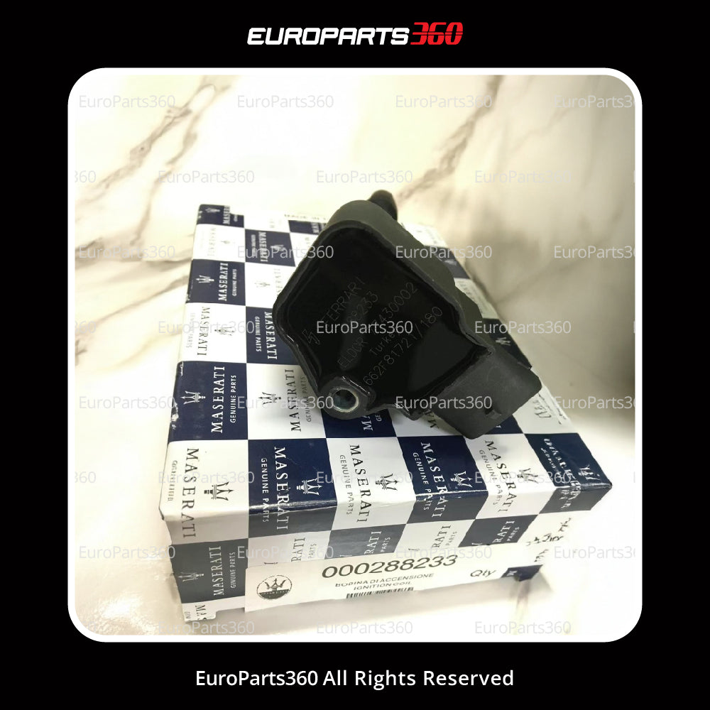 MASERATI GHIBLI QUATTROPORTE LEVANTE IGNITION COIL 000288233 - Europarts360