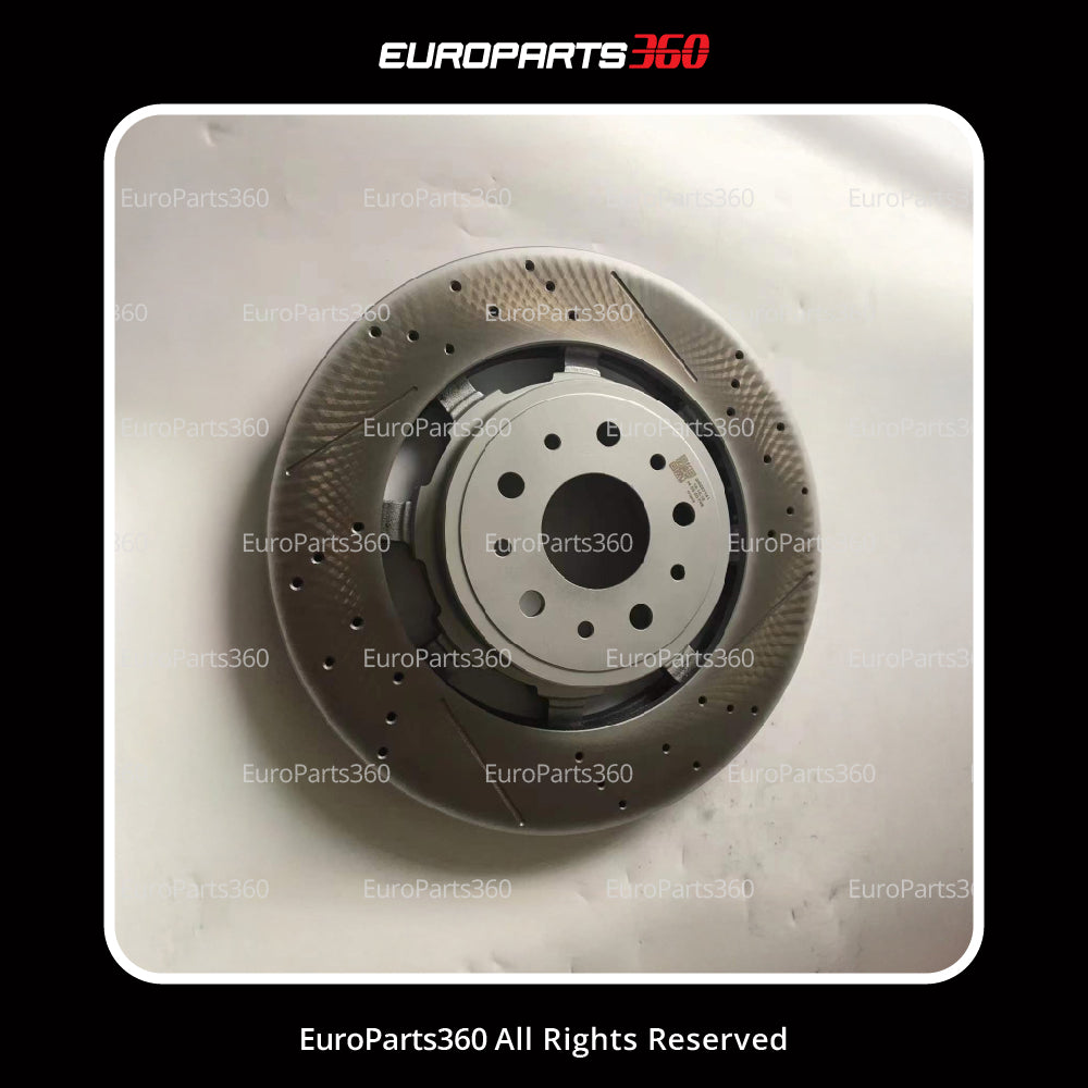 MASERATI GRANTURISMO SPORT AUTO GRANCABRIO SPORT FRONT BRAKE ROTORS SET 257141 - Europarts360