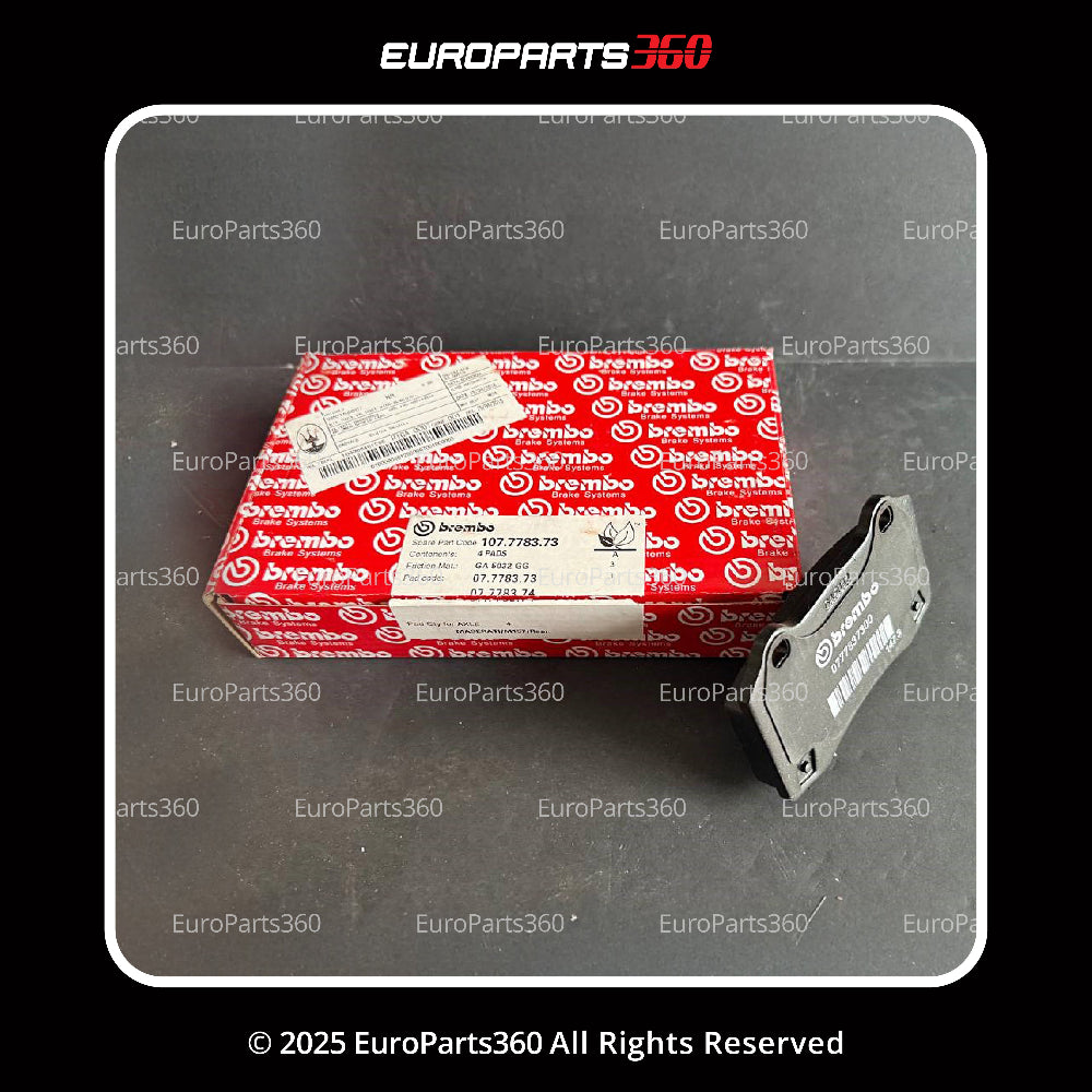 MASERATI QUATTROPORTE GTS FRONT AND REAR BRAKE PADS SET WITH SENSORS 980156012 980156007 - Europarts360