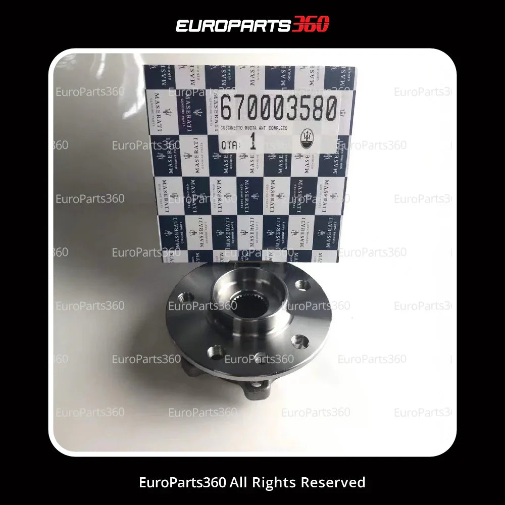 MASERATI GHIBLI QUATTROPORTE FRONT WHEEEL HUB BEARING LEFT OR RIGHT 670003580 - Europarts360