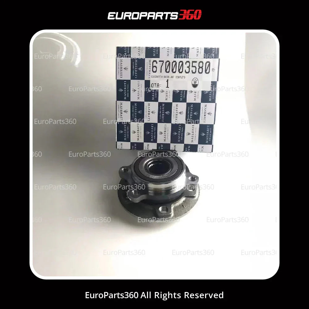MASERATI GHIBLI QUATTROPORTE FRONT WHEEEL HUB BEARING LEFT OR RIGHT 670003580 - Europarts360