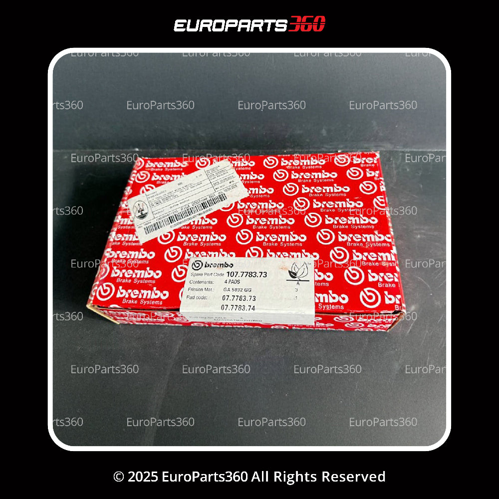 MASERATI GHIBLI QUATTROPORTE FRONT AND REAR BRAKE PADS SET WITH SENSORS 980156007 980156013 - Europarts360