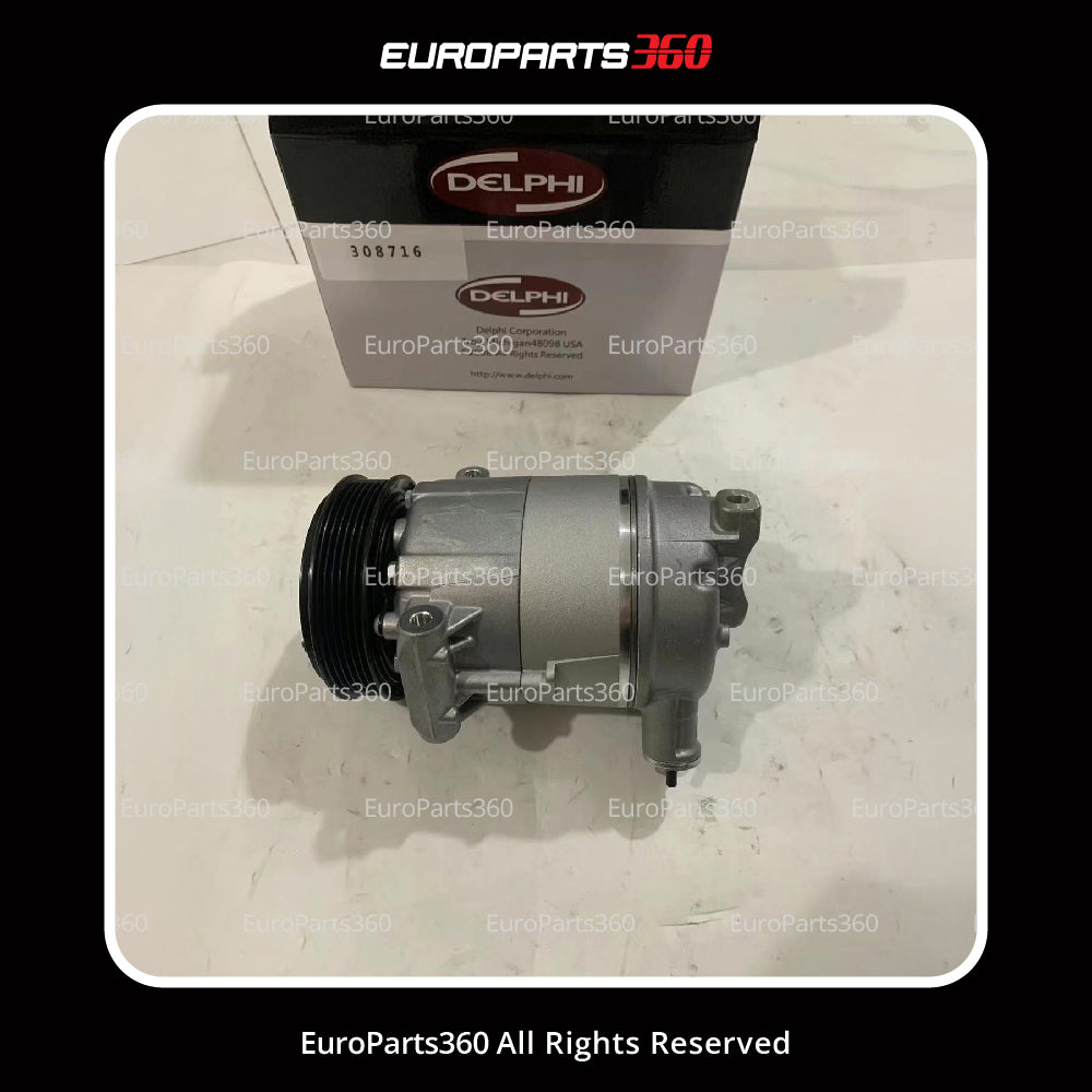MASERATI GHIBLI QUATTROPORTE LEVANTE AC COMPRESSOR 308716 - Europarts360