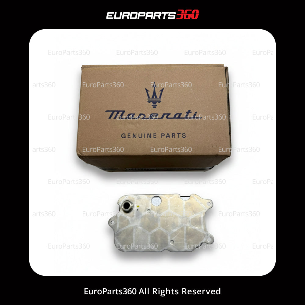 Maserati GranCabrio Granturismo Quattroporte Oil Heat Exchanger 225800 Genuine -OEM- Europarts360
