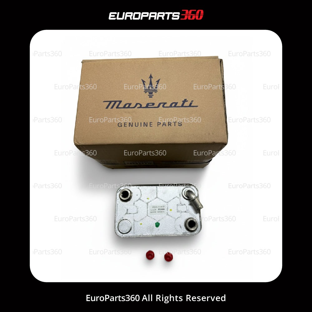 Maserati GranCabrio Granturismo Quattroporte Oil Heat Exchanger 225800 Genuine -OEM- Europarts360