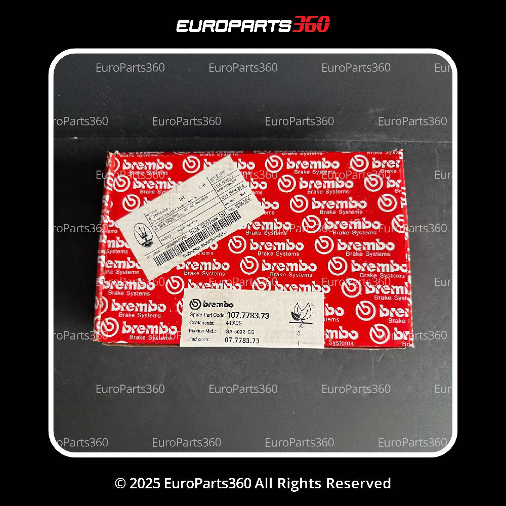 MASERATI LEVANTE BASE FRONT AND REAR BRAKE PADS WITH SENSORS 673004427 673004626 - Europarts360