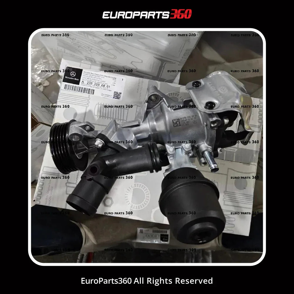 Mercedes Benz A B CLA GLA CLASS Water Pump Assembly A2702000801 - Europarts360