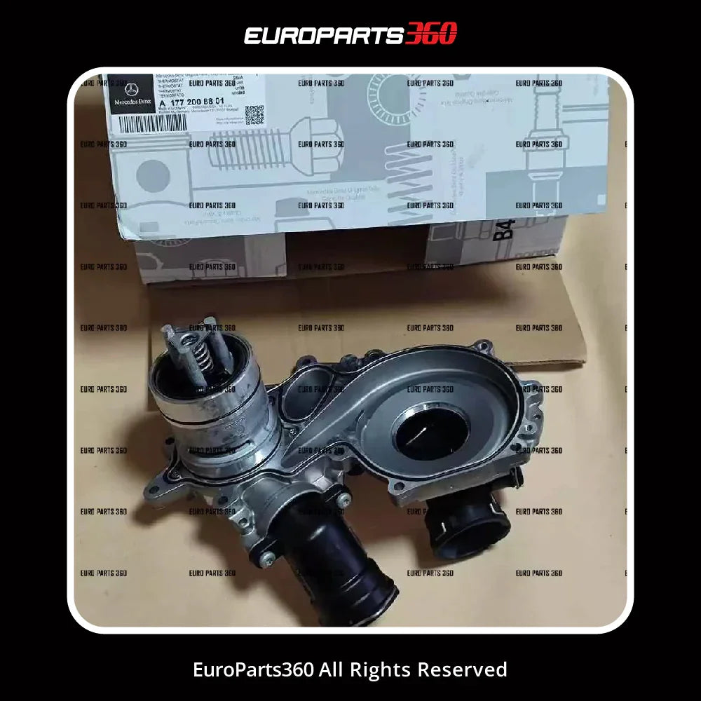 Mercedes Benz AMG Series Water Pump Thermostat Housing 1772008801 - Europarts360