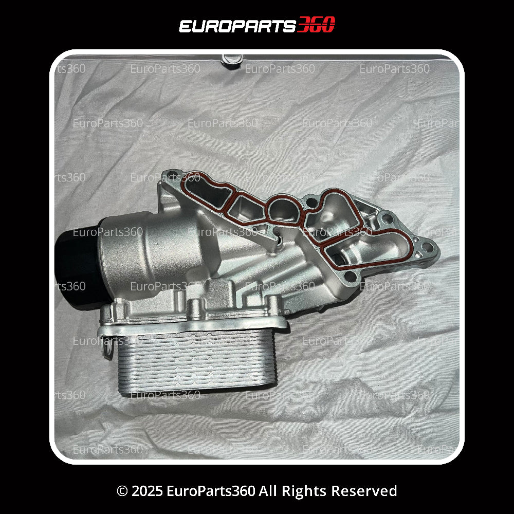 Mercedes Benz C E G Ml S Slk Class Oil Filter Housing With Oil Cooler Assy A2721800510 - Europarts360