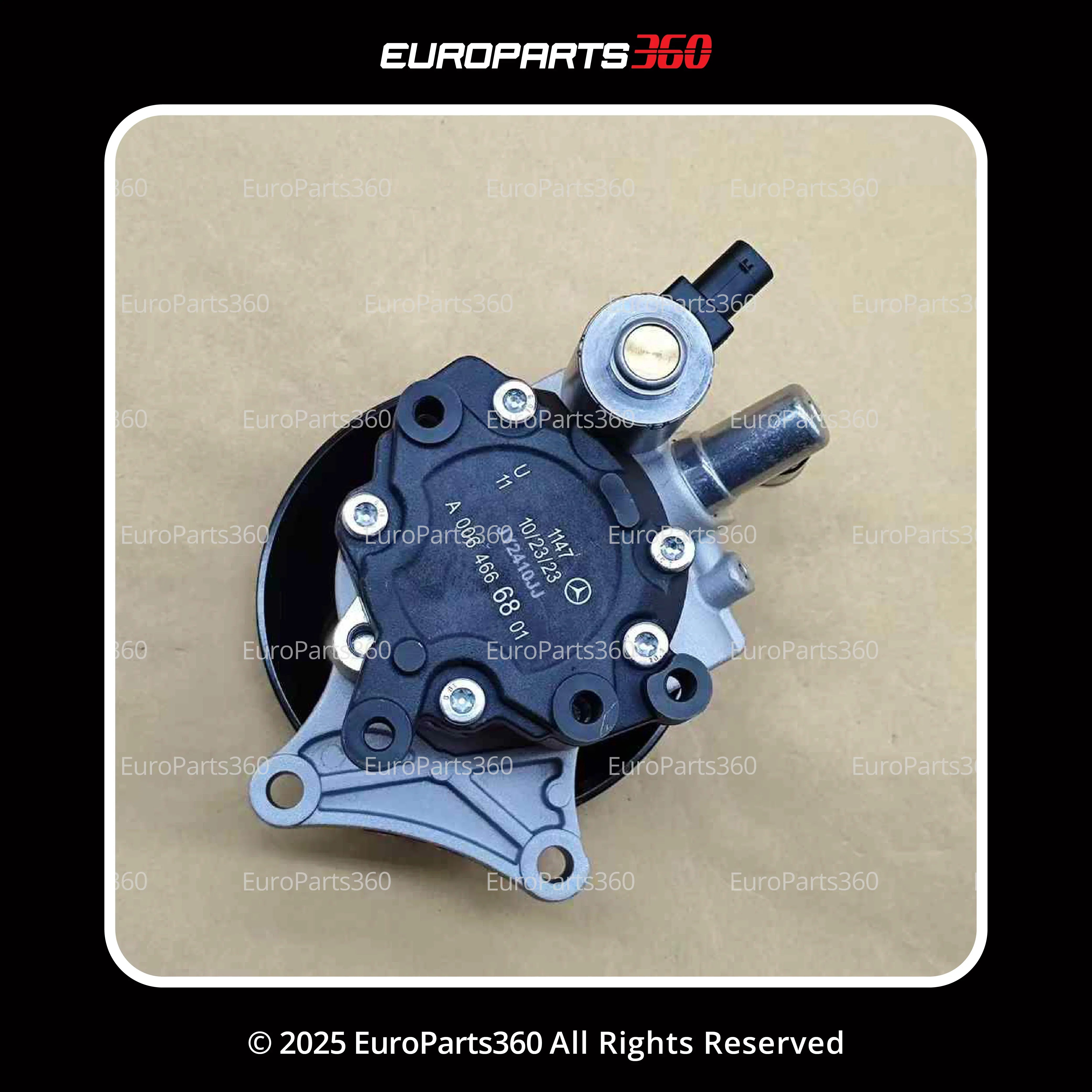 MERCEDES BENZ C250 POWER STEERING PUMP A0064666801 - Europarts360