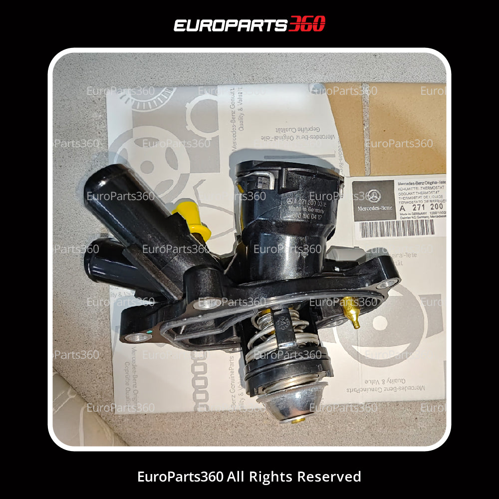 Mercedes Benz C250 Slk250 Thermostat Housing A2712000315 - Europarts360