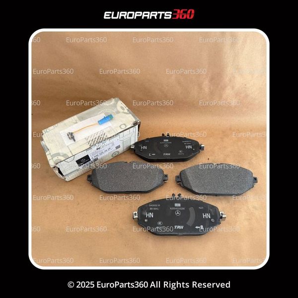 Mercedes Benz C300 E300 Front Brake Pads With Sensor A0084203820 - Europarts360