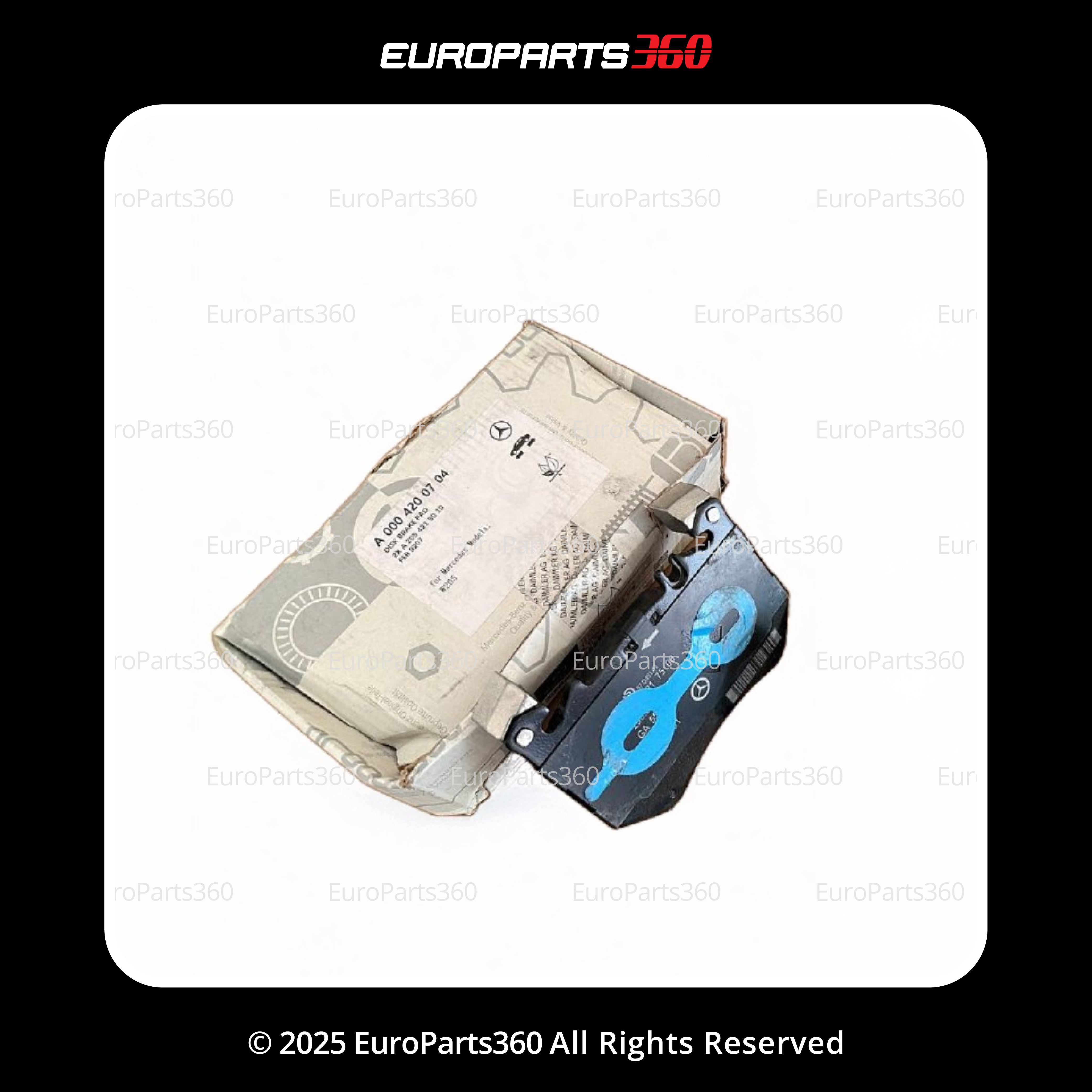 Mercedes Benz E Class 2023 Front Brake Pads With Sensor A0004200704 - Europarts360