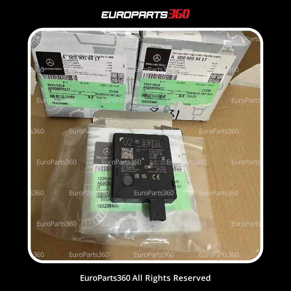 Mercedes Benz Eqs Blind Sport Radar Sensor A0009059417 - Europarts360
