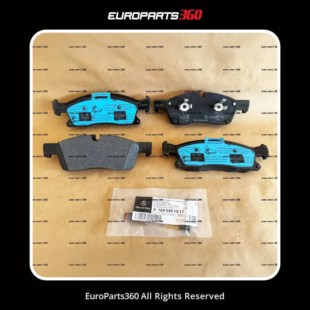 Mercedes Benz GL350 GL450 GLE300D GLE350 GLE400 GLS450 Front Brake Pads Set A0074208120 - Europarts360