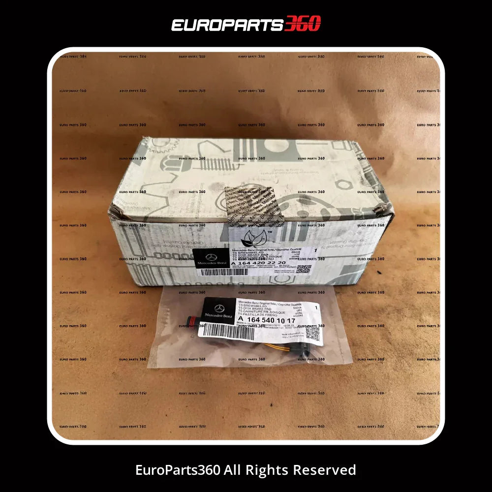 Mercedes Benz GL320 GL350 GL450 GL550 ML320 ML350 ML450 Front Brake Pads A1644202220 / 1644202220 - Europarts360