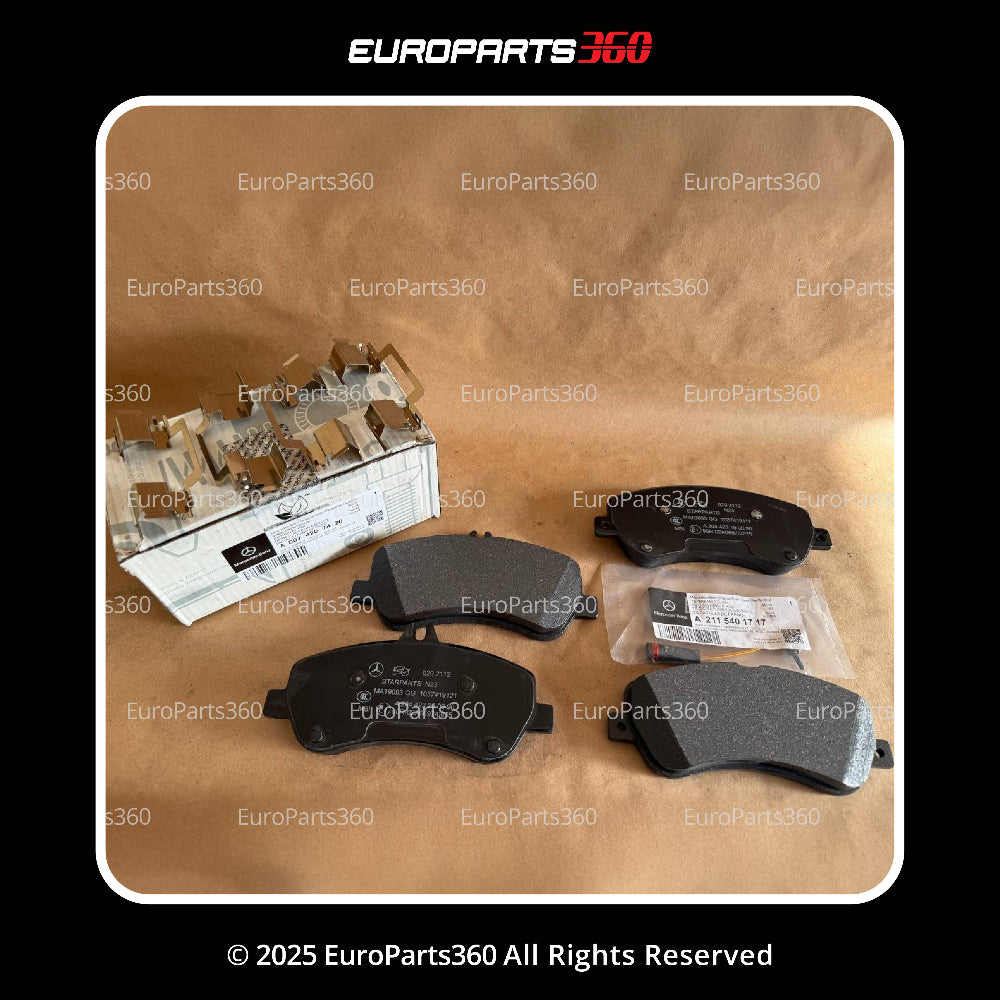 Mercedes Benz GLK250 GLK350 Front Brake Pads Set With Sensor A0074207420 - Europarts360