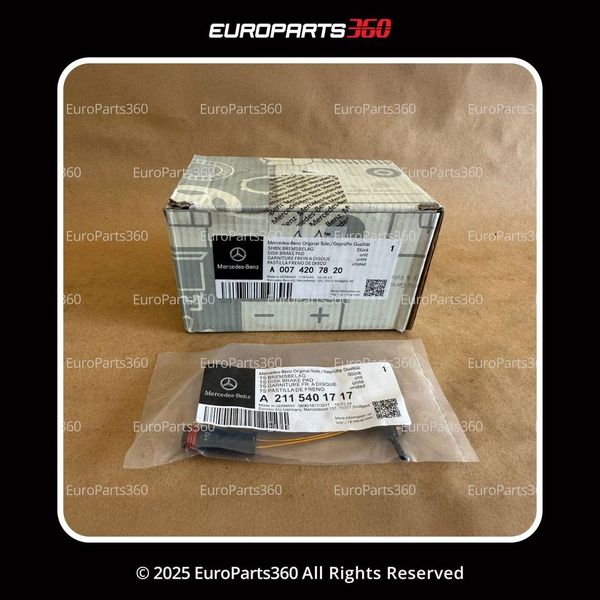 Mercedes Benz Gl350 Gl450 Gle300d Gle350 Gle400 Gls450 Rear Brake Pads Set - Europarts360