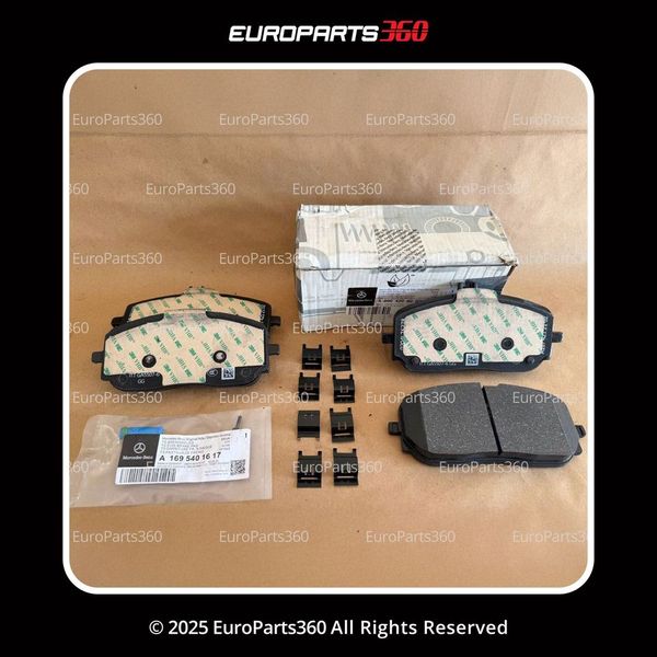Mercedes Benz Gle Front Brake Pads With Sensors A0004208002 - Europarts360