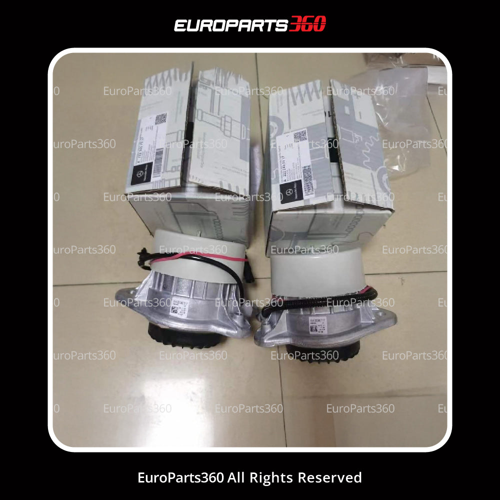 Mercedes Benz S450 Engine Mount Set of Front Left and Right A2222407117 A2222407217 - Europarts360
