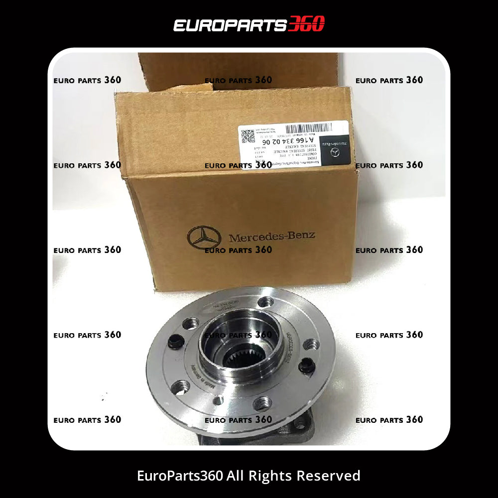 Mercedes Benz W166 X166 C292 Front Wheel Hub Bearing Left or Right Side A1663340206 - Europarts360