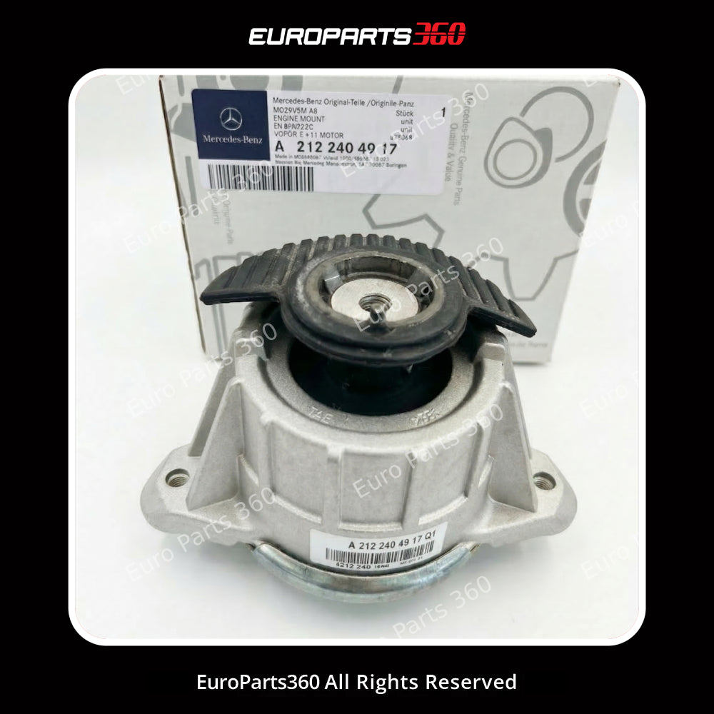 Mercedes E-Class W212 Front Left Engine Mount A2122404917 (09-15) Europarts360