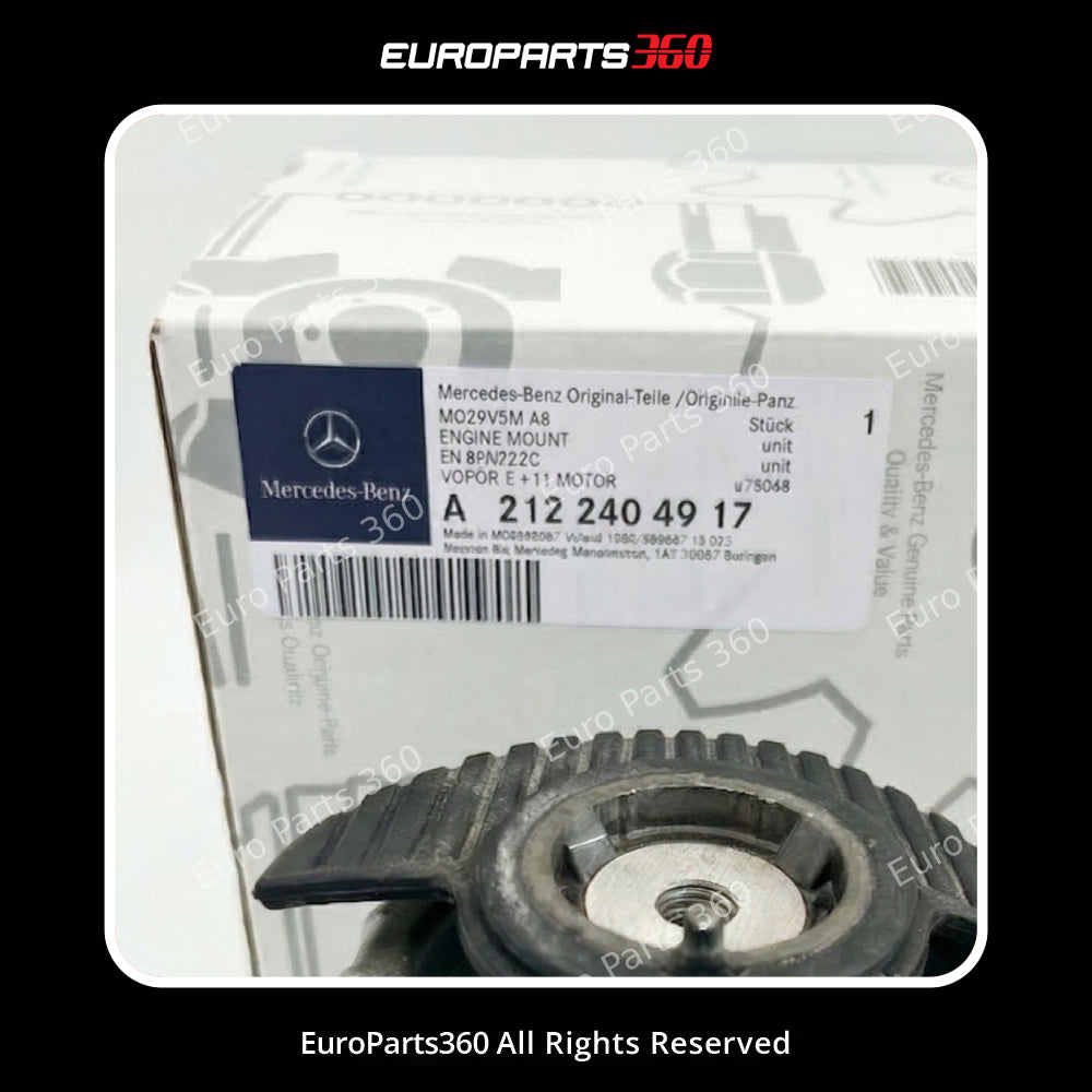 Mercedes E-Class W212 Front Left Engine Mount A2122404917 (09-15) Europarts360