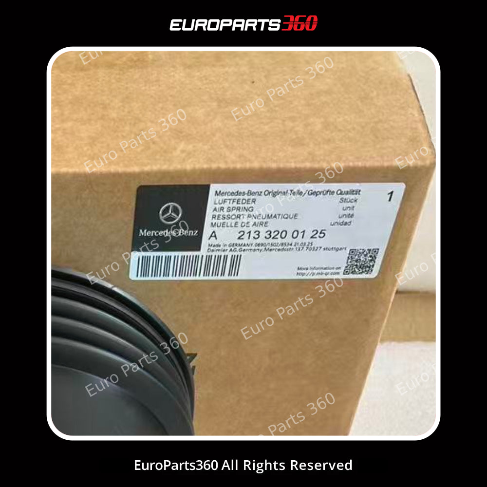 Mercedes E-Class W213 GLC X253 Rear Left Suspension Air Spring A2133200125 (15-26) Europarts360