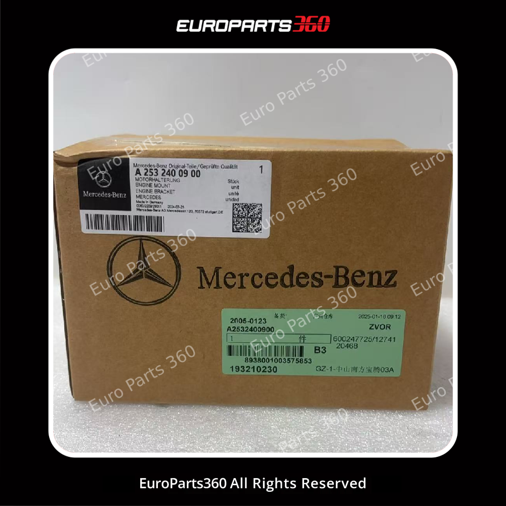 Mercedes GLC 300, E 300, E 350 Right Engine Mount A2532400900 2015-2019 Europarts360